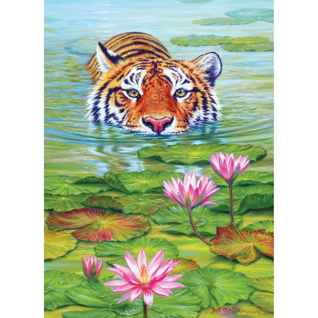 Cobble Hill Land of the Lotus Jigsaw Puzzle